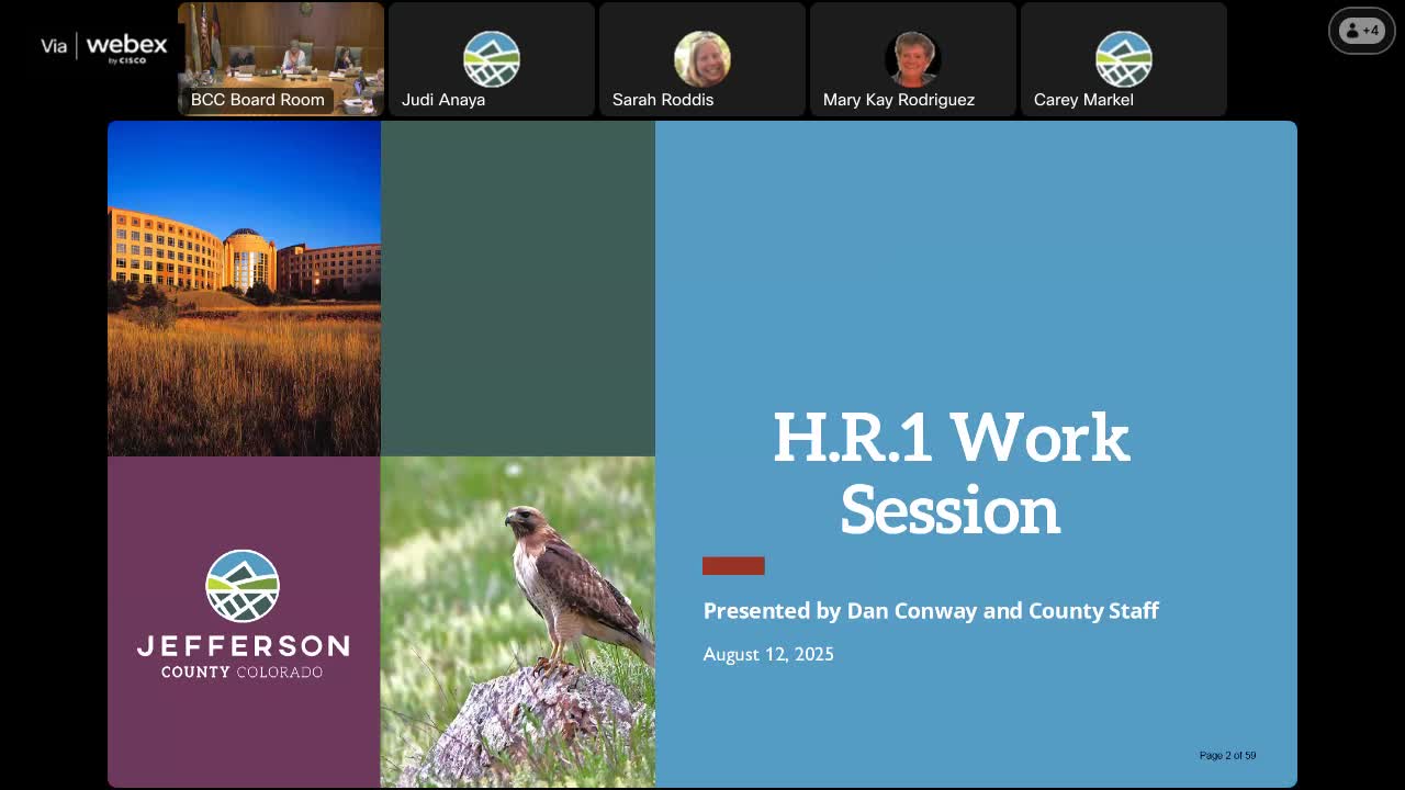 County staff warn HR1 could add millions in costs and workload; SNAP, Medicaid changes set phased timeline