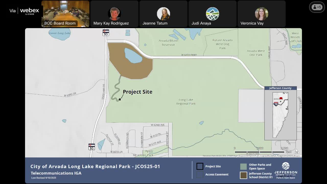 County staff seek extension of Arvada telecommunications lease; proceeds to support parks