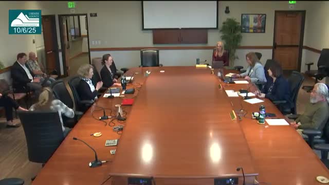 Estes Park trustees discussed annexation policy and water service; Larimer County says formal IGA talks must start with elected officials