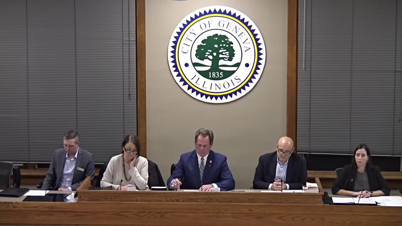 Council approves final plat to resubdivide Geneva Commons into 10 lots