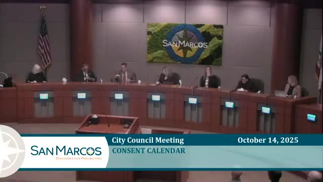 Council approves city-manager contract addendum and clears consent calendar; resolution extends contract and adds retiree health contribution