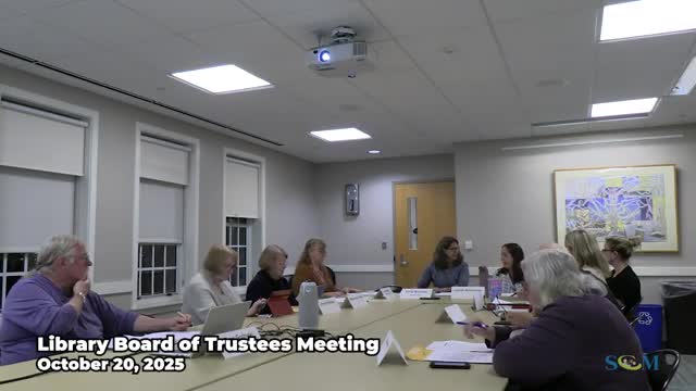 Library board reaffirms prior minutes, accepts gifts and adopts multiple policies