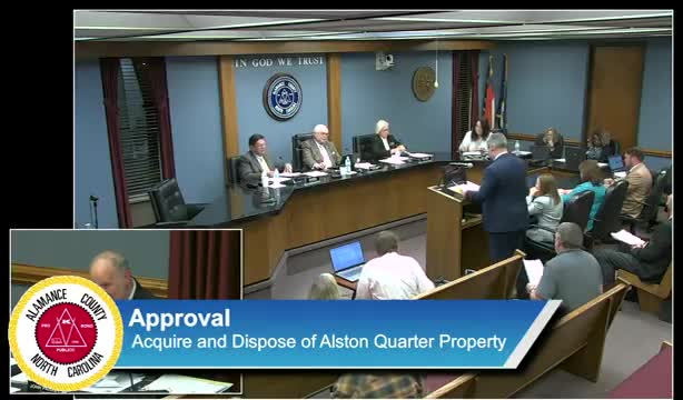 Alamance County approves purchase of property adjacent to landfill to protect operations, expand trails