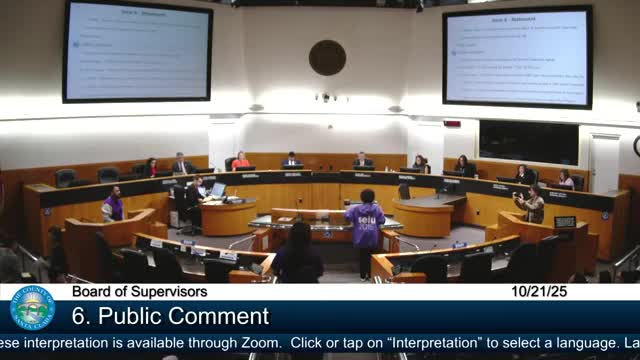 Essential caregivers urge higher IHSS wages at Board of Supervisors public comment