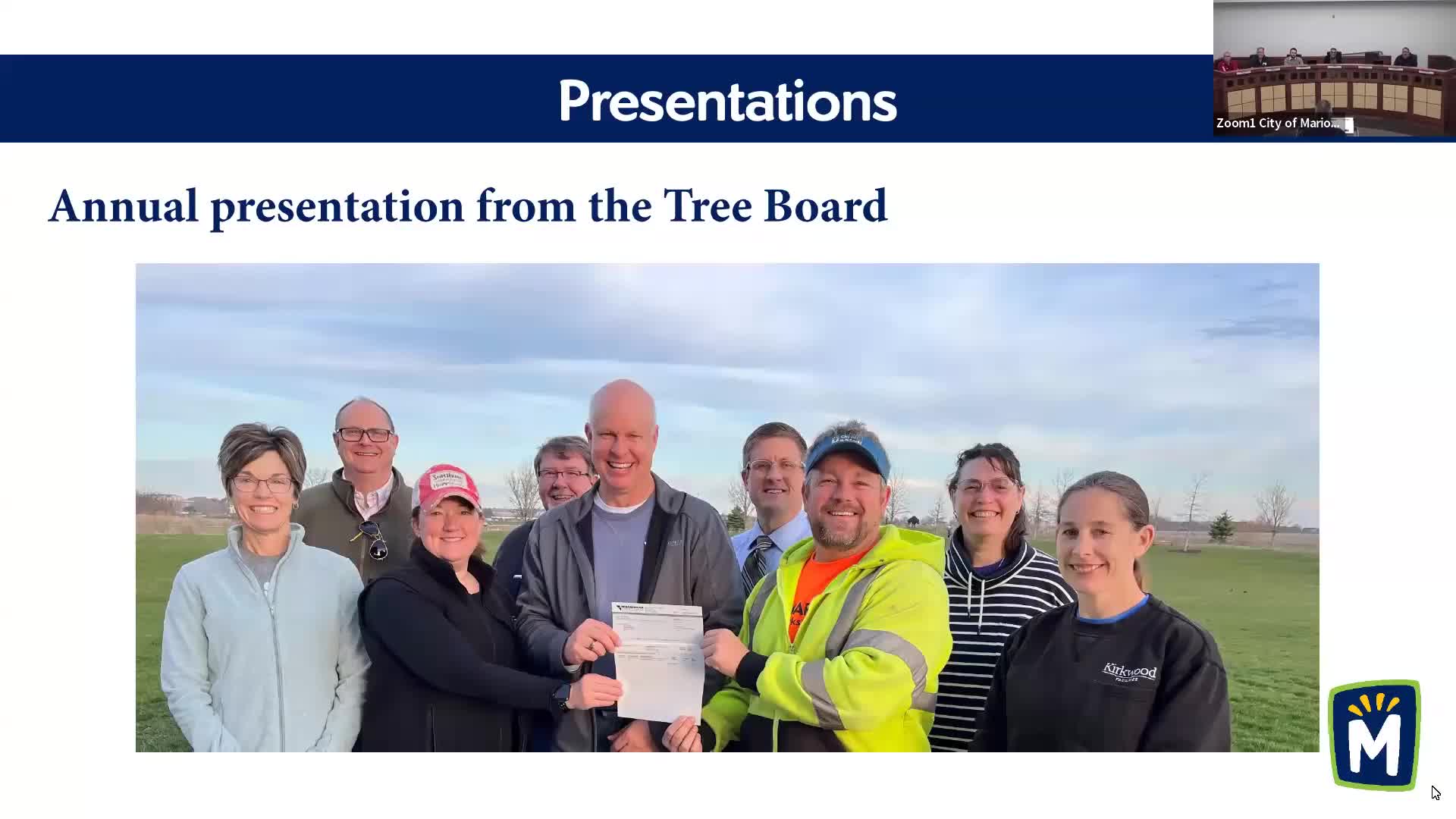 Marion Tree Board outlines planting surge, upkeep and CDBG target for low‑income blocks