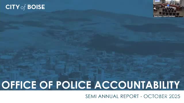 Office of Police Accountability unveils interactive use‑of‑force dashboards, reports fewer deadly‑force incidents in 2025 to date