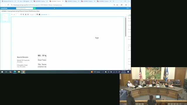 Keuka Spring Vineyards gets approval for larger Saratoga storefront, board praises wooden door and restored window
