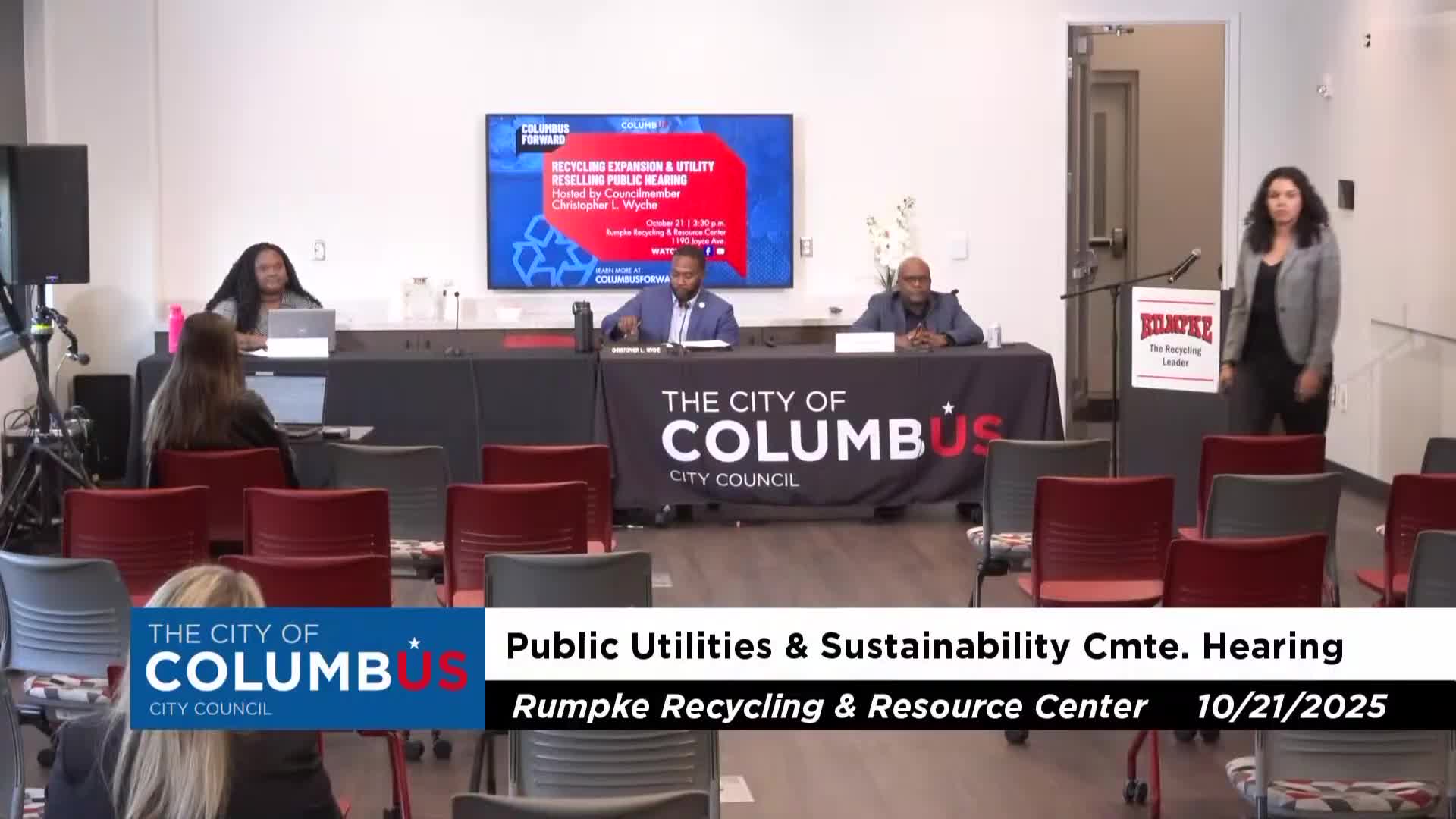 Columbus outlines phase‑1 plan for recycling expansion after multifamily pilot; city to start with municipal facilities