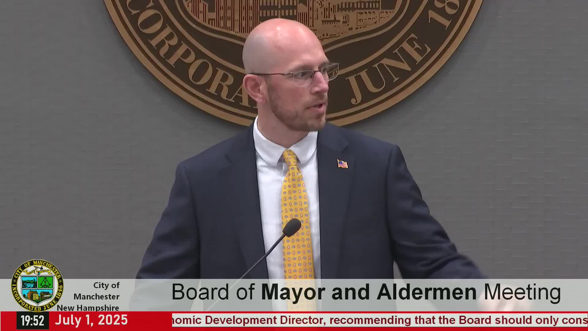 Board approves RSA 79‑E tax relief for 944 Elm St.; aldermen debate term, deed restrictions