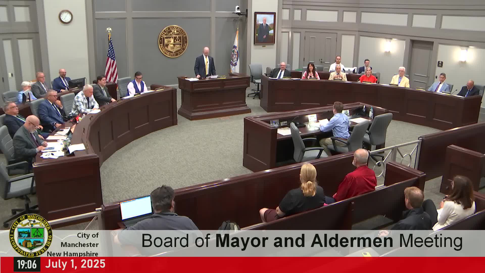 Resident urges Manchester to explore community power aggregation; board says it is studying the option