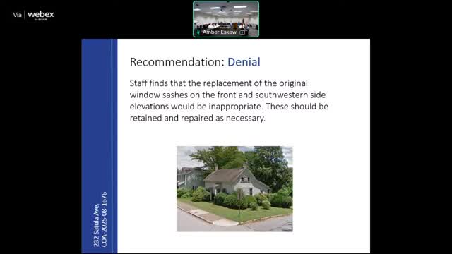Historic commission denies request to replace original windows at Satulah/Yonah property