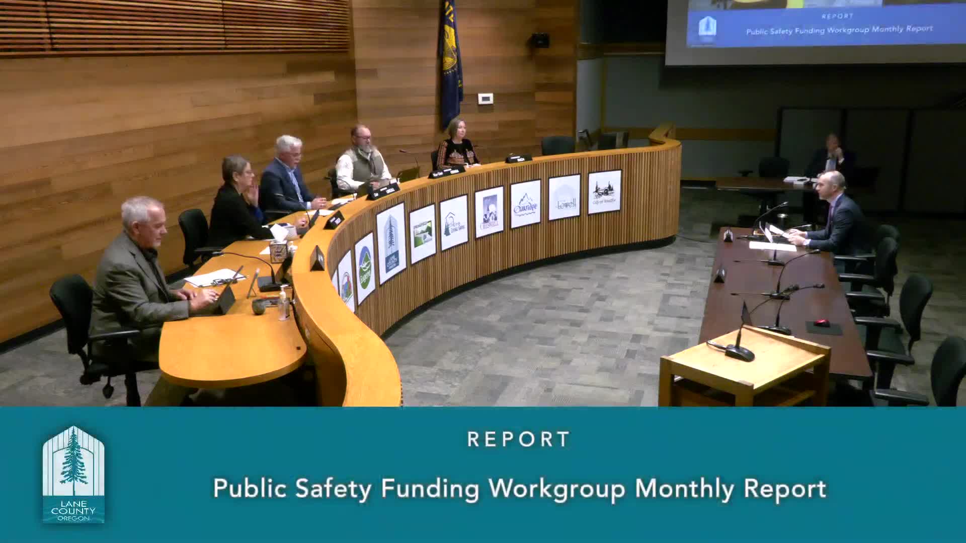 Lane County staff begin monthly updates on public safety funding; polling and outreach planned