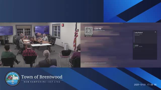Brentwood board places memo on file confirming three-unit condition at 56 Hague Road, will not pursue enforcement