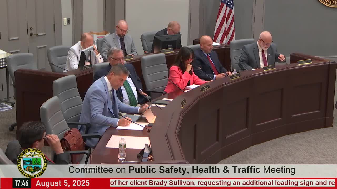 Votes at a glance: Committee approves parking, loading sign changes and curbside-collection amendment