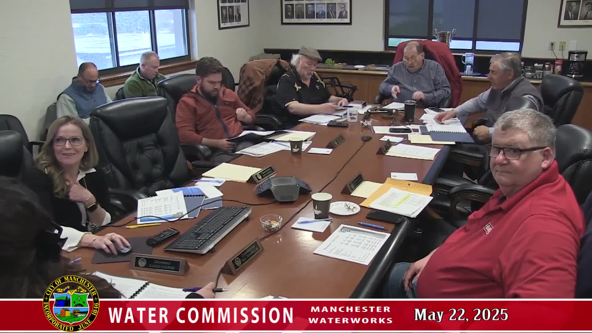 Manchester Water Works presents FY2026 budget, proposes 3% rate increase