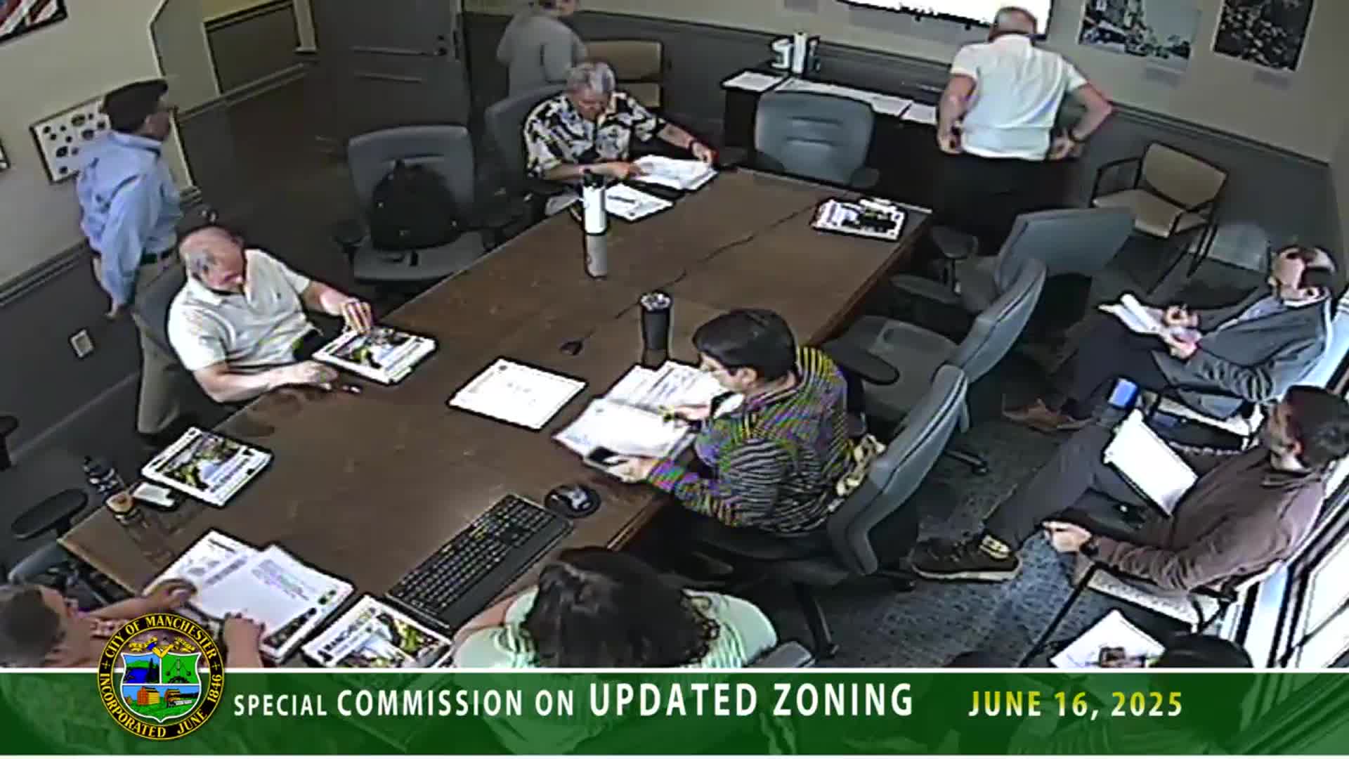 Planning staff presents final parking ordinance changes; committee discusses restaurant, residential and ADA standards