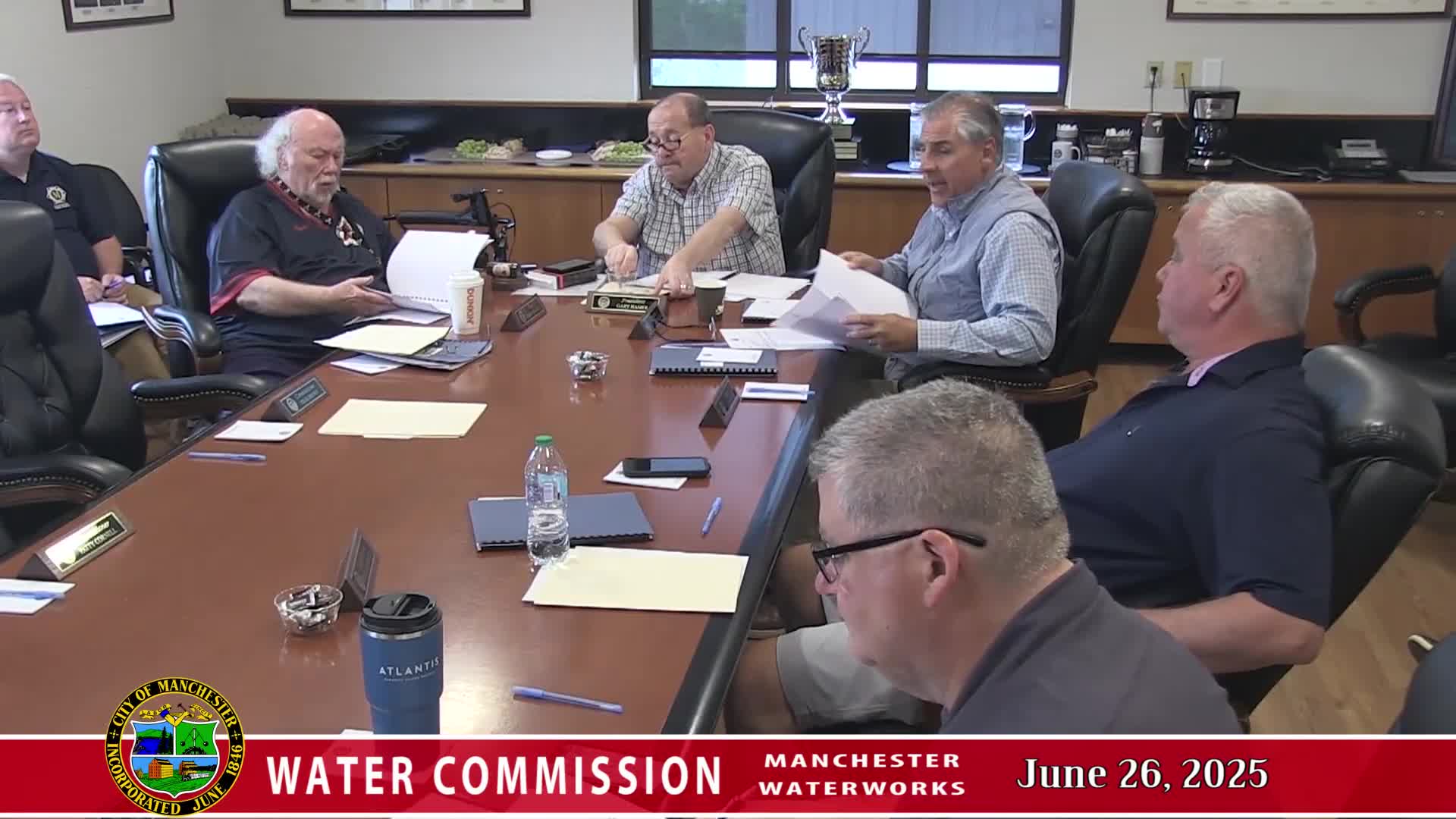 Manchester Water Works adopts FY2026 budget and 3% water rate increase