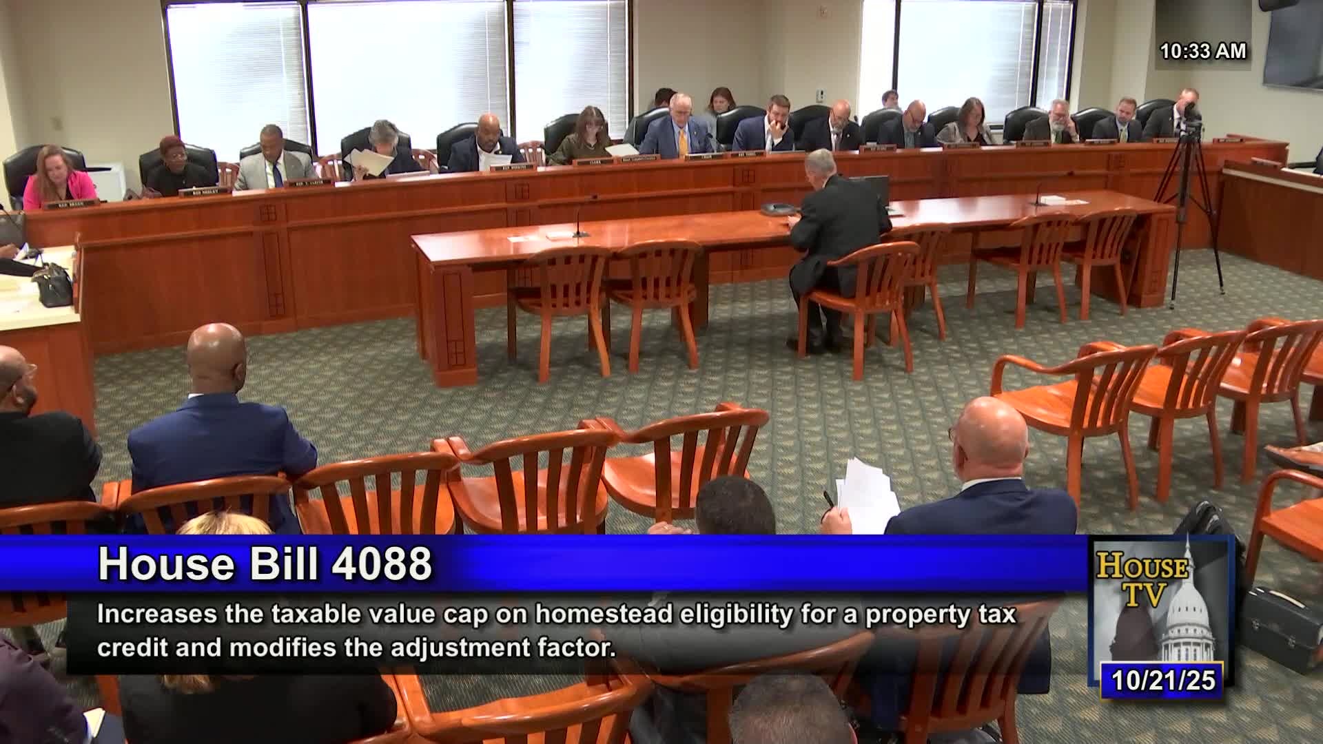 House finance panel hears bill to tie homestead tax phase‑out to house‑price index