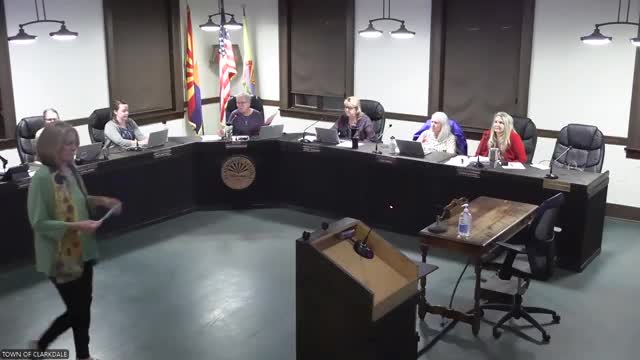 Clarkdale proclaims October 2025 Domestic Violence Awareness Month, Verde Valley Sanctuary leaders accept proclamation