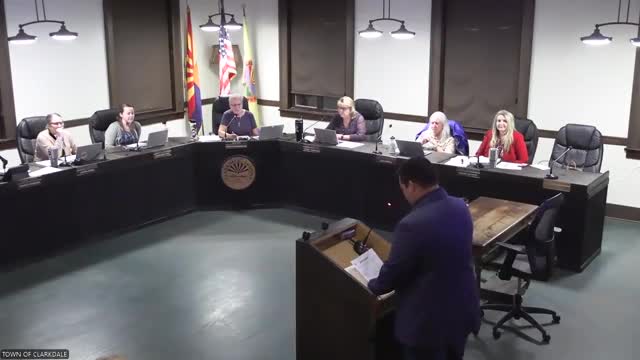 Clarkdale council approves purchase of hydrovac excavator to meet lead service‑line inventory requirements