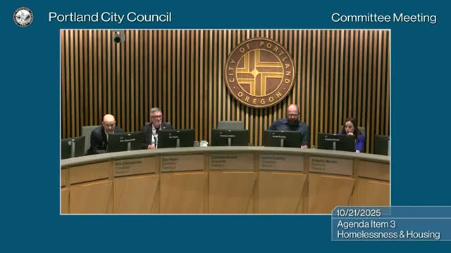 Service providers urge Portland council committee to prioritize housing, prevention and placement over shelter expansion