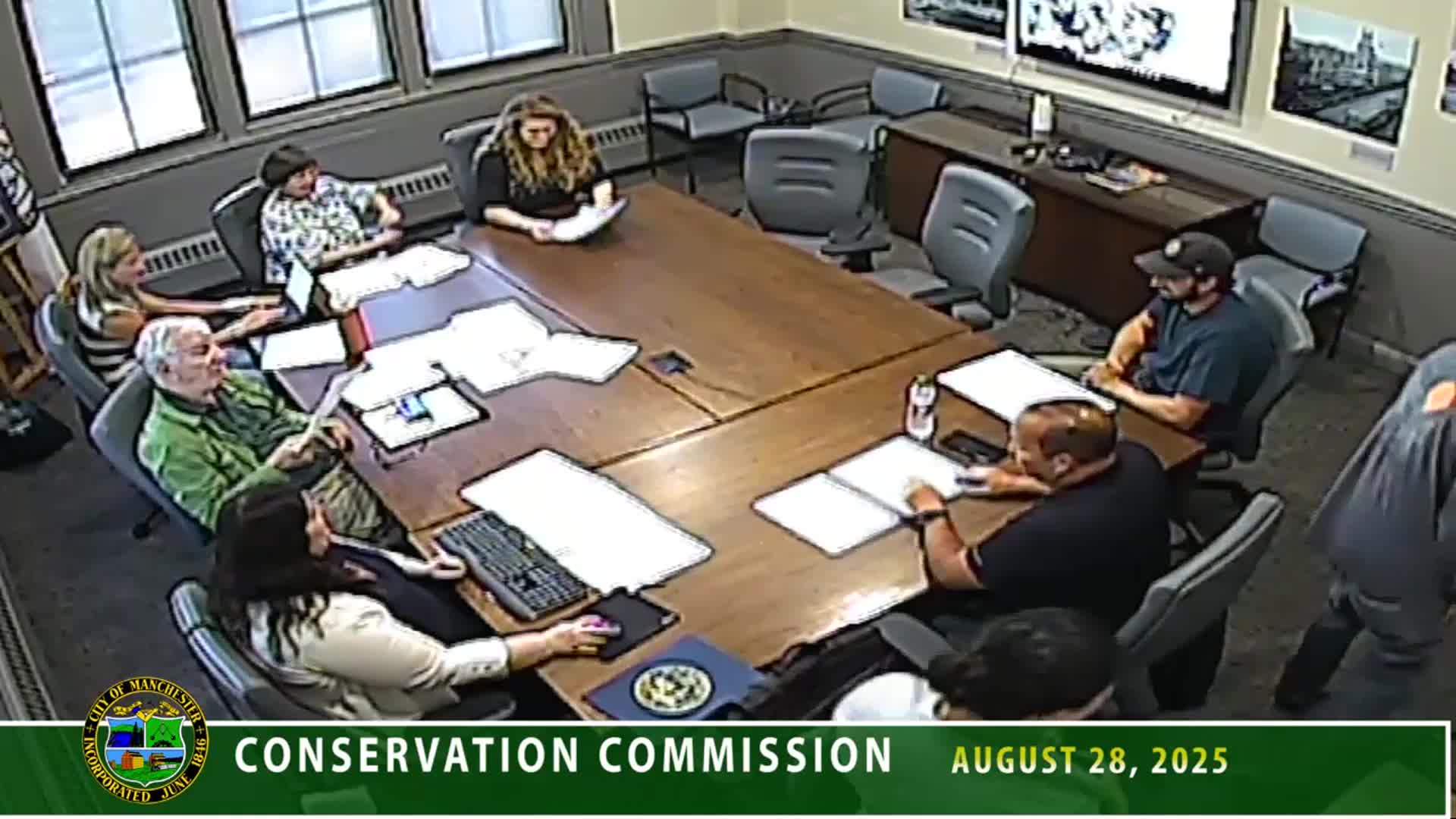 Manchester Conservation Commission elects officers, discusses outreach, easement monitoring and CSO project; approves small reimbursements
