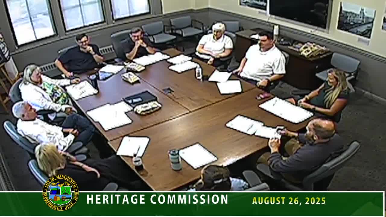 Heritage commission approves replacement double‑sided sign at 95 Market Street