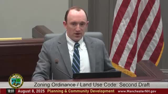 Manchester planning releases second draft of zoning ordinance after yearlong public engagement