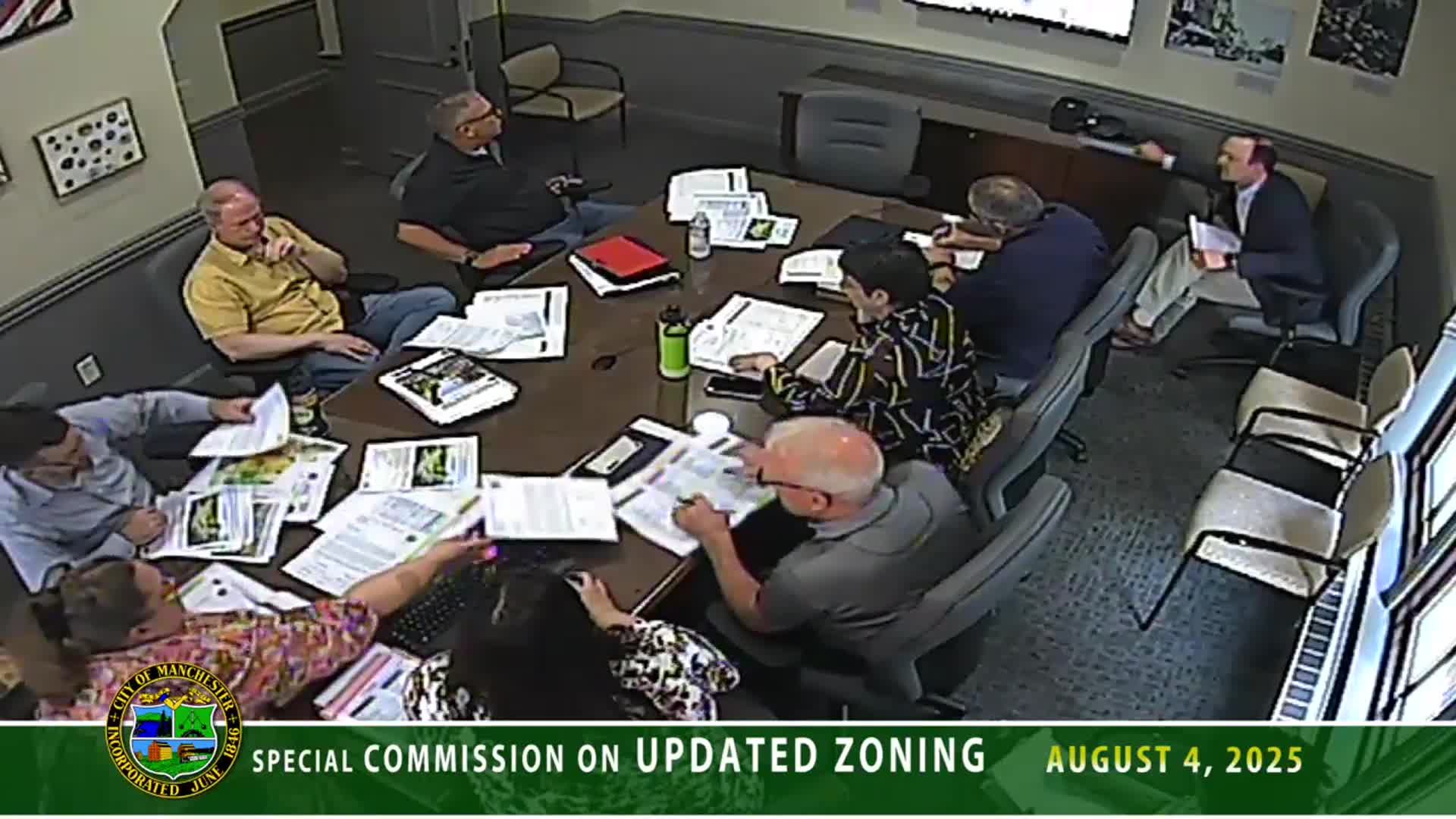 Steering committee updates ordinance to reflect state parking and ADU mandates, discusses impact-fee implications