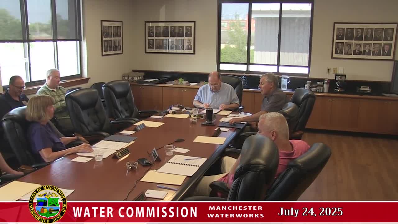 Water commissioners approve minutes and accept $982,245.27 in monthly payments