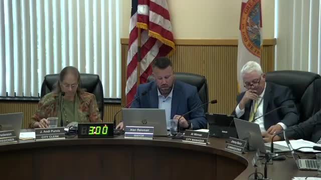 Leesburg adopts 3.4752‑mill rate and final FY2025–26 budget; commission approves two CRA amendments