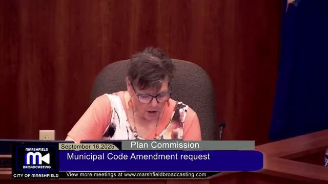 Planning commission forwards zoning text change to protect lots and structures made nonconforming by public dedications