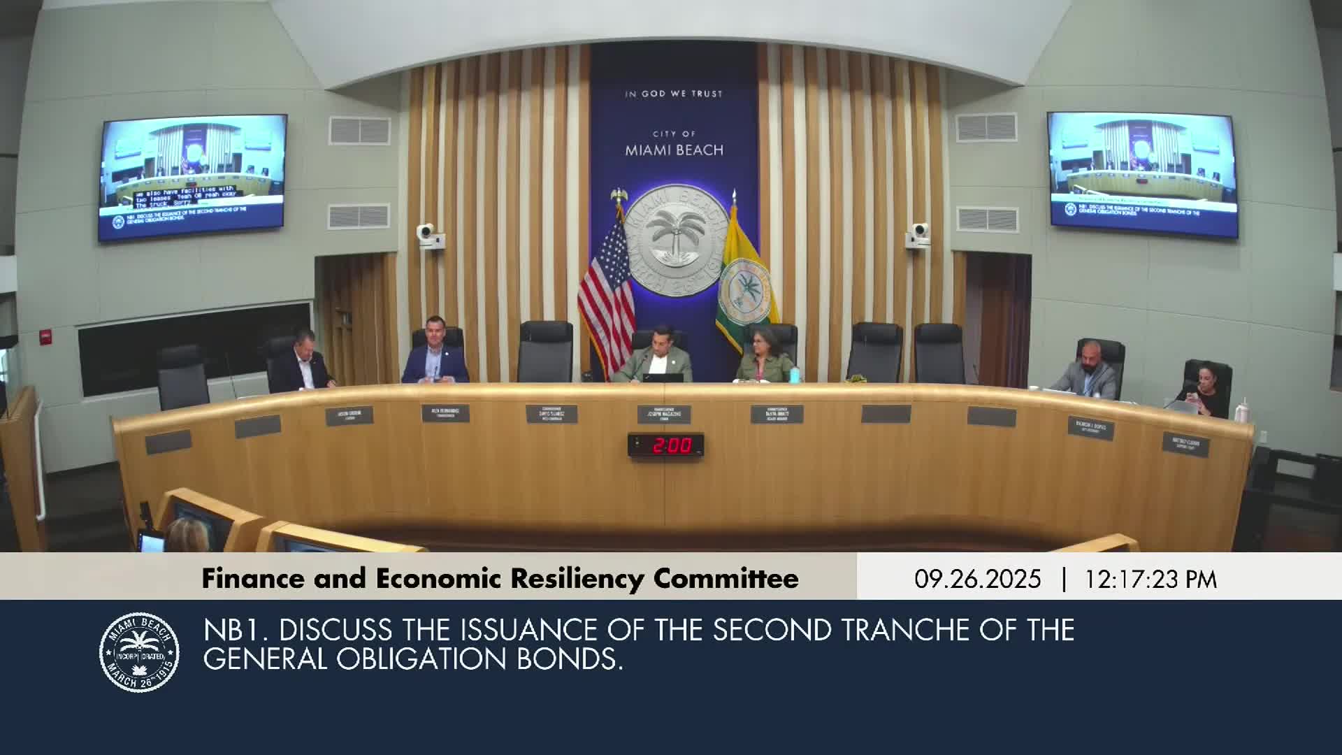 Committee authorizes declaration to issue additional GeoBond tranche for infrastructure projects