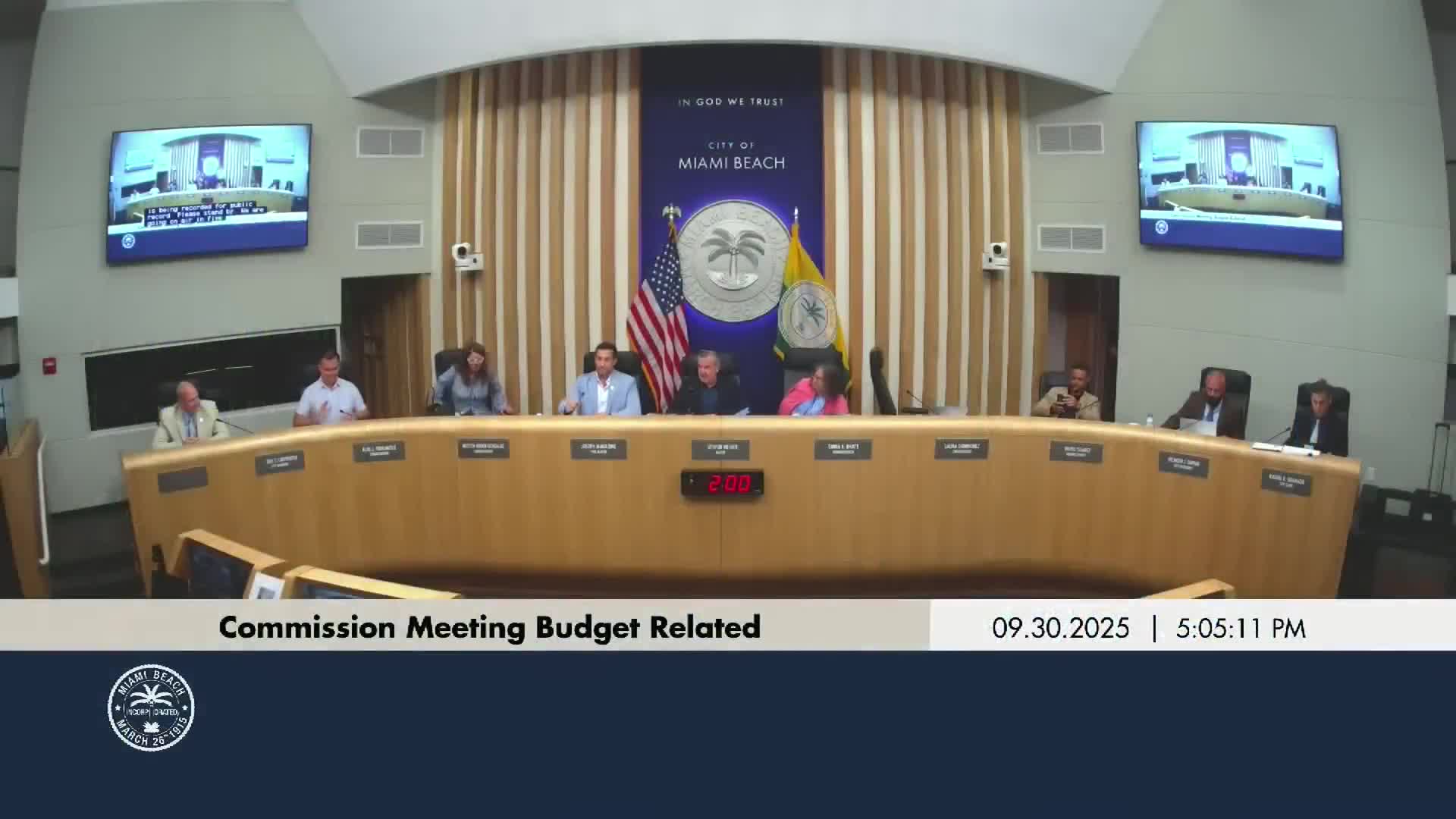 Miami Beach adopts 2026 budget, trims millage slightly and directs $11 million surplus returned to residents