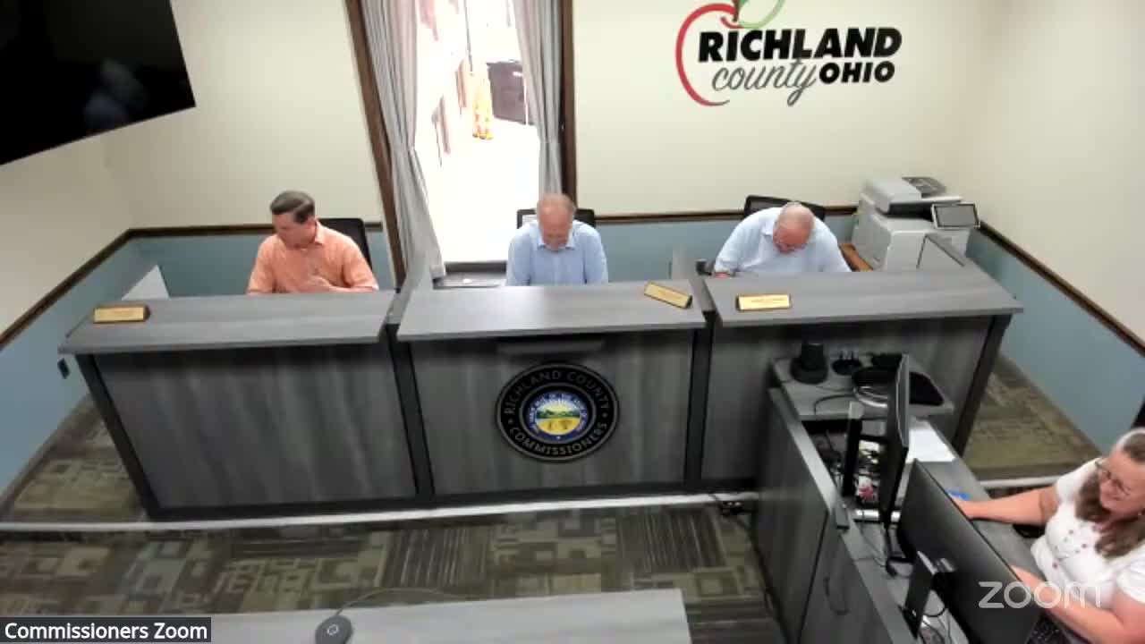 Richland County approves $50,000 toward a joint comprehensive land‑use plan