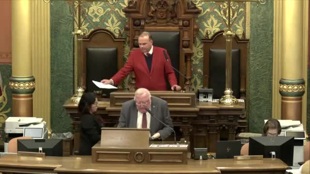 Michigan House records multiple gubernatorial enrollments, refers TRICARE bill to appropriations and adjourns for lack of quorum