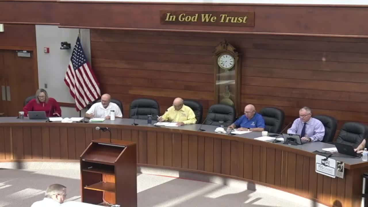 Votes at a glance — Morton County Drainage Board, Sept. 2, 2025