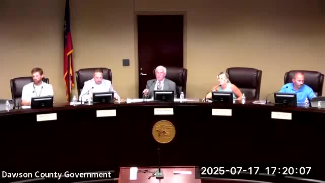 Dawson County board approves contracts, SPLOST projects, hydrants and grant application