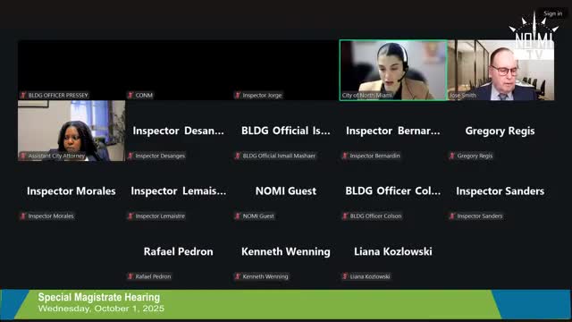 Special magistrate rulings, Oct. 1 — adjudications, compliance dates and fines at a glance