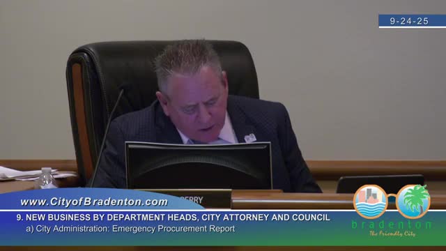 Council approves Samsara fleet‑tracking agreement for municipal vehicles; staff cites FEMA reporting and maintenance benefits