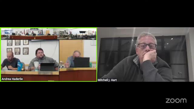 Council approves LTAC invoice signature and HVAC replacement; staff detail Main Street bore and warn of possible short water outages