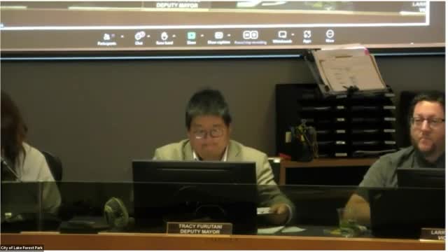 Lake Forest Park council unanimously approves $8.6 million SR‑104/Fortieth roundabout contract