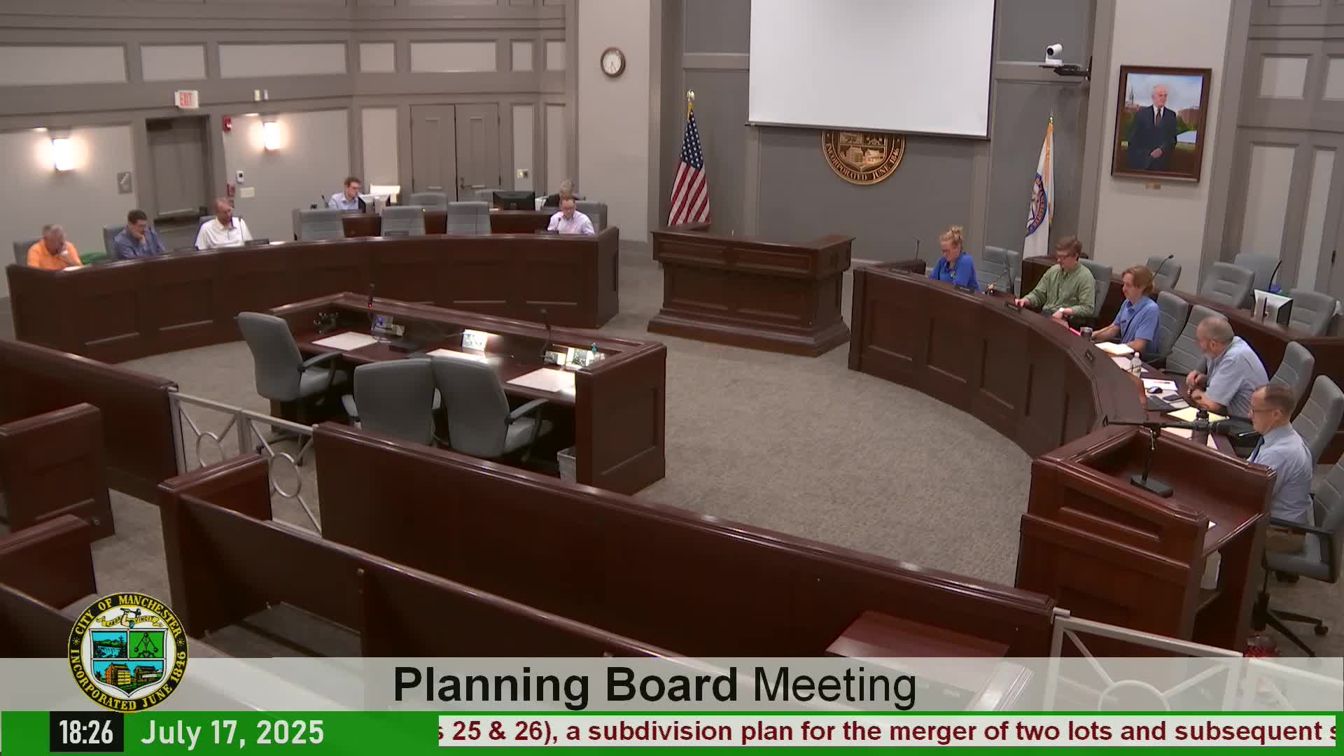 Votes at a glance: Manchester Planning & Zoning Board actions on ADU, subdivisions and regional-impact determinations