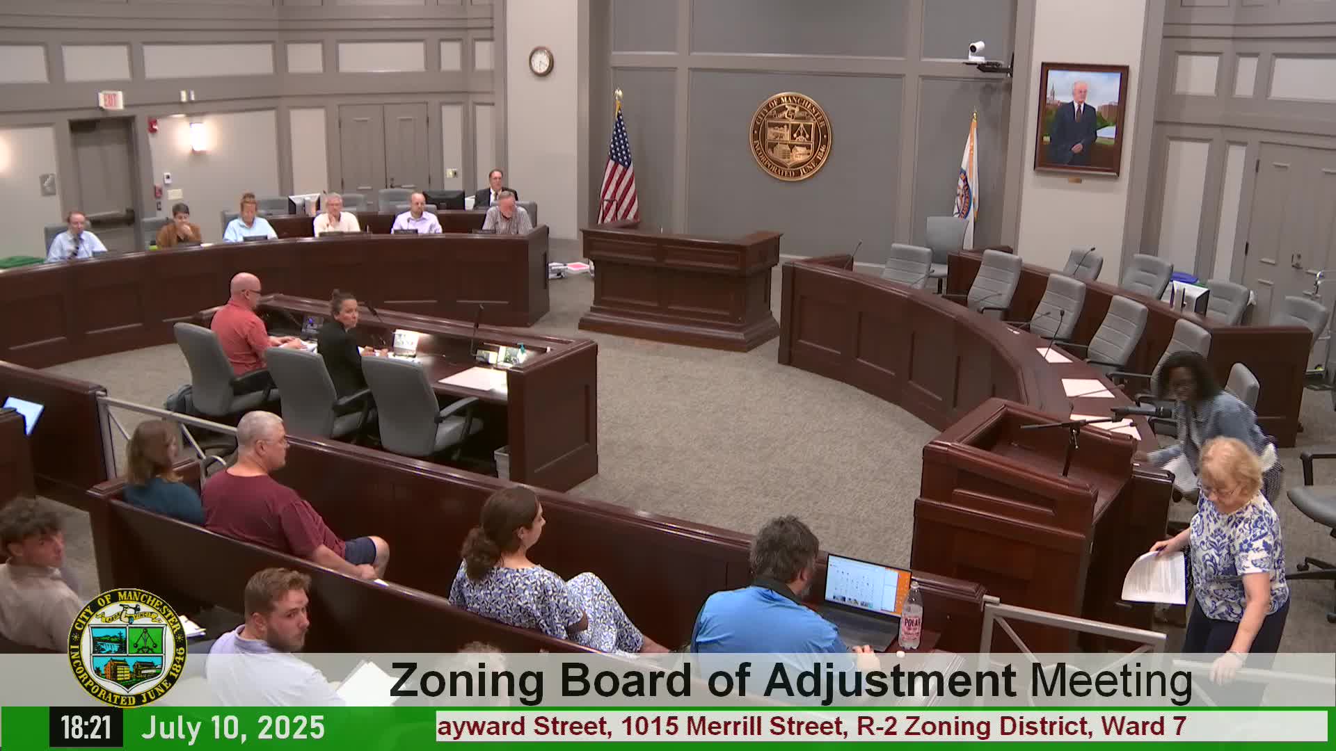 Zoning board grants variances for Chandler House restoration and cultural club, after heated public debate