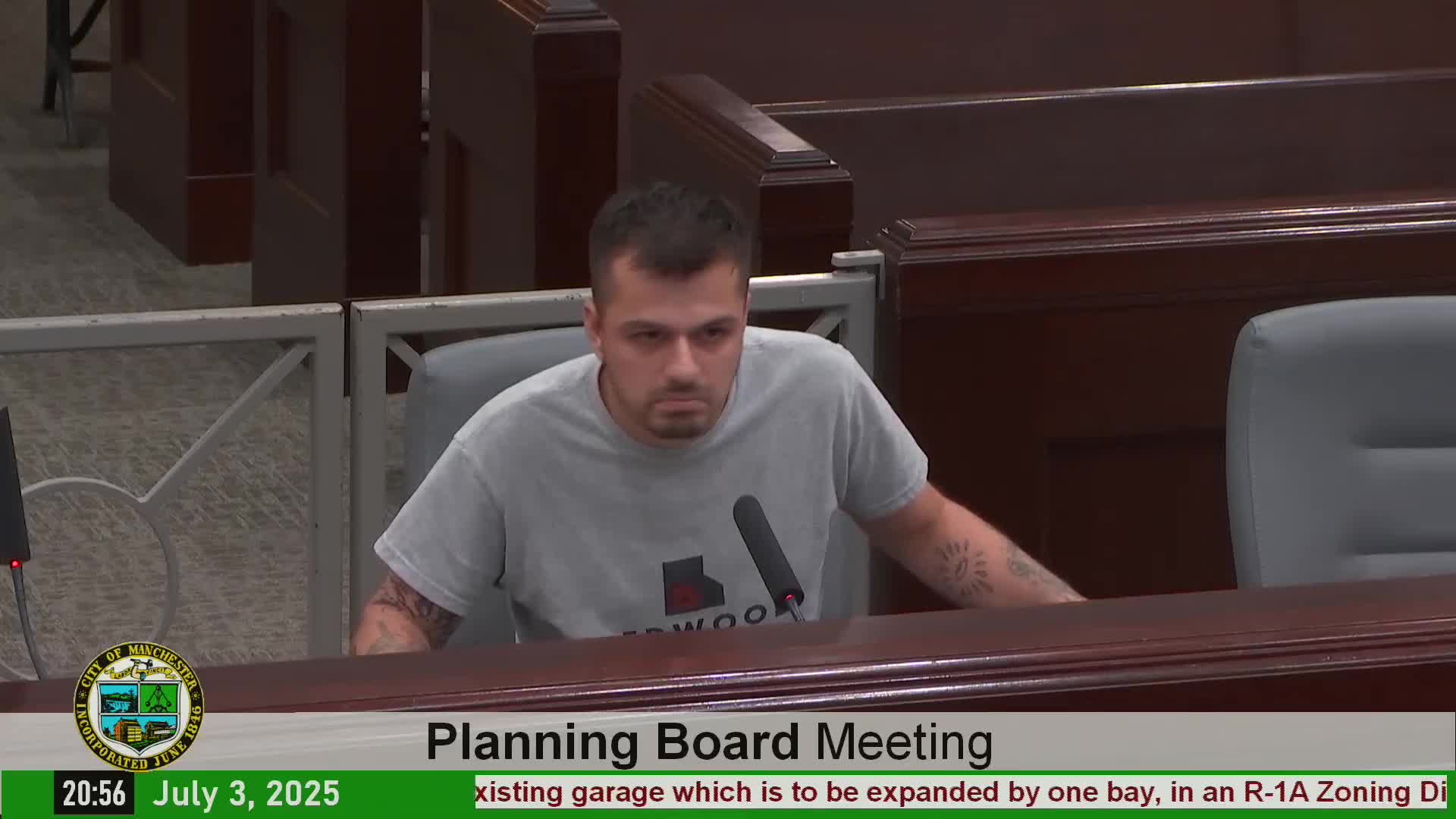 Planning board hears application for attached ADU at 82 Katinka Drive; neighbors not opposed and no public comments recorded