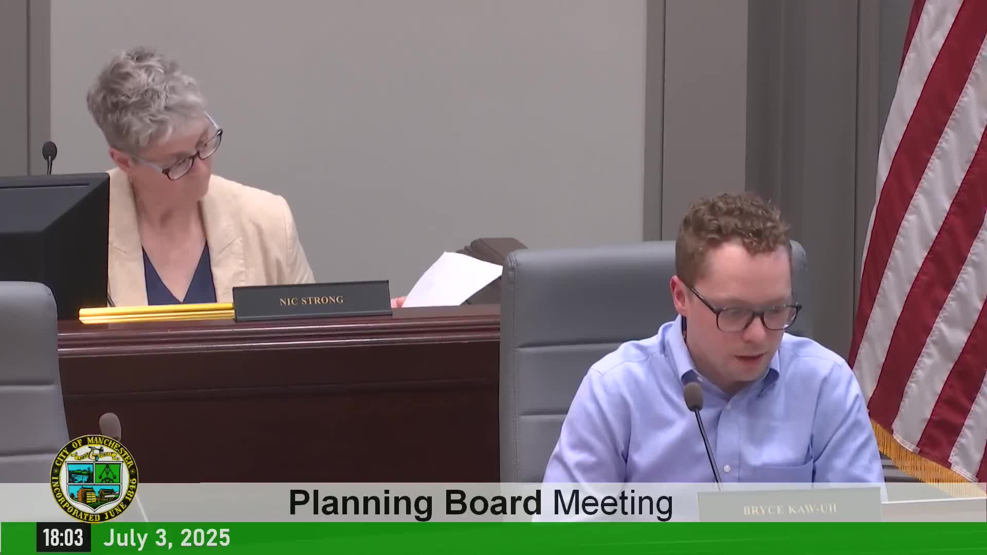 Board notes continuances and administrative items; several hearings continued to later dates