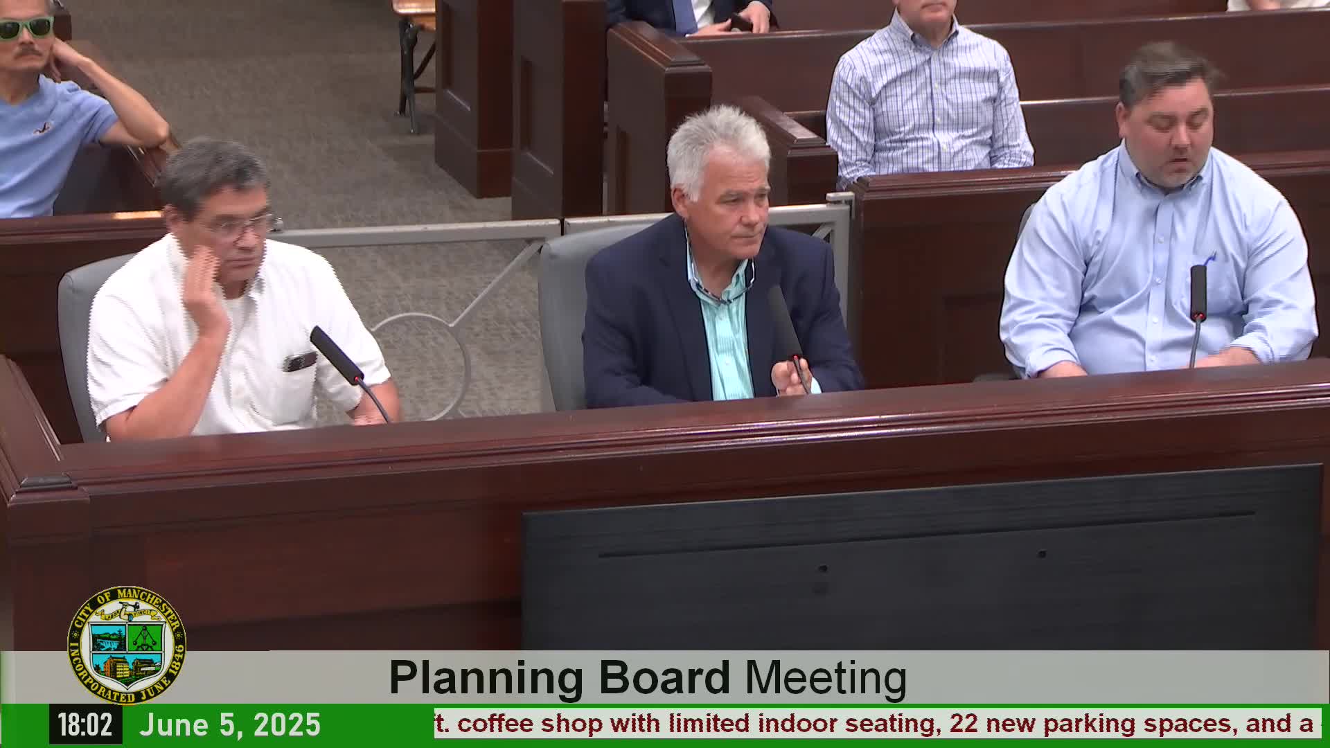 Manchester planning board keeps Dunkin’ drive‑through plan open while staff, developer work on design and traffic details