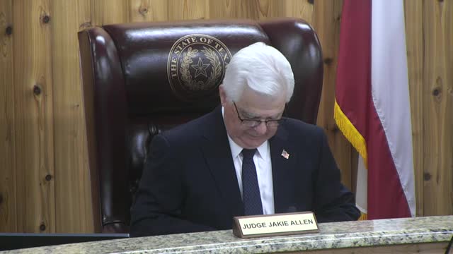 Kaufman County commissioners approve Title VI plan, deputation, subdivision plat and routine spending; enter closed session