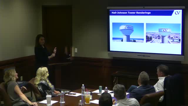 Colleyville council indicates support for one Hall Johnson Tower logo option; staff to proceed with next steps