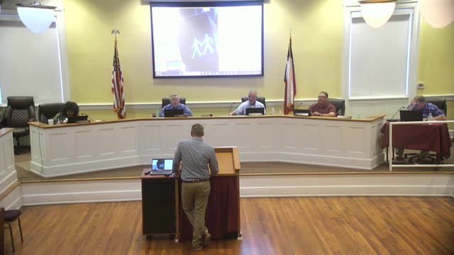 Lockhart officials outline stepwise plan for pedestrian safety on residential streets